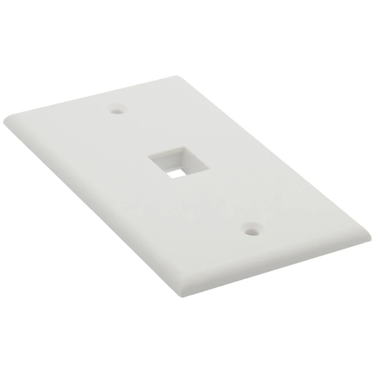 Настенная пластина с 1 портом keystone 114X70 мм|wall plate|keystone wall platekeystone |