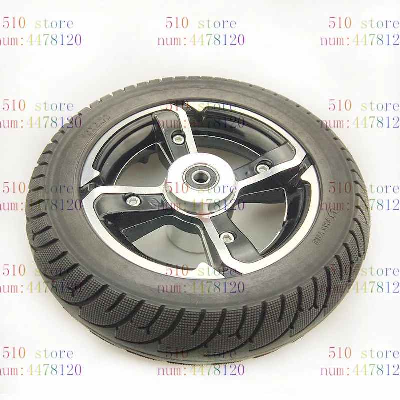 Электрический скутер 10x2 50 колеса бескамерные шины твердые для 125 DIY 8/10 дюймов