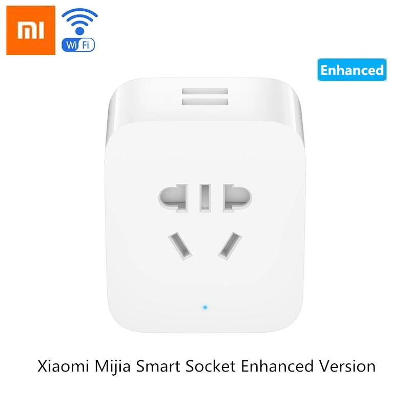 Оригинальная смарт розетка Xiaomi MiJia Mi улучшенная версия беспроводной Wi Fi пульт