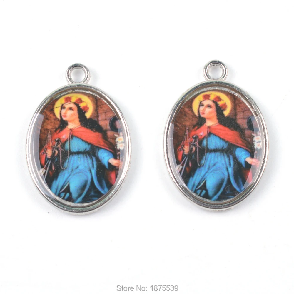 St. Philomena католическая подвеска и центральный элемент четок