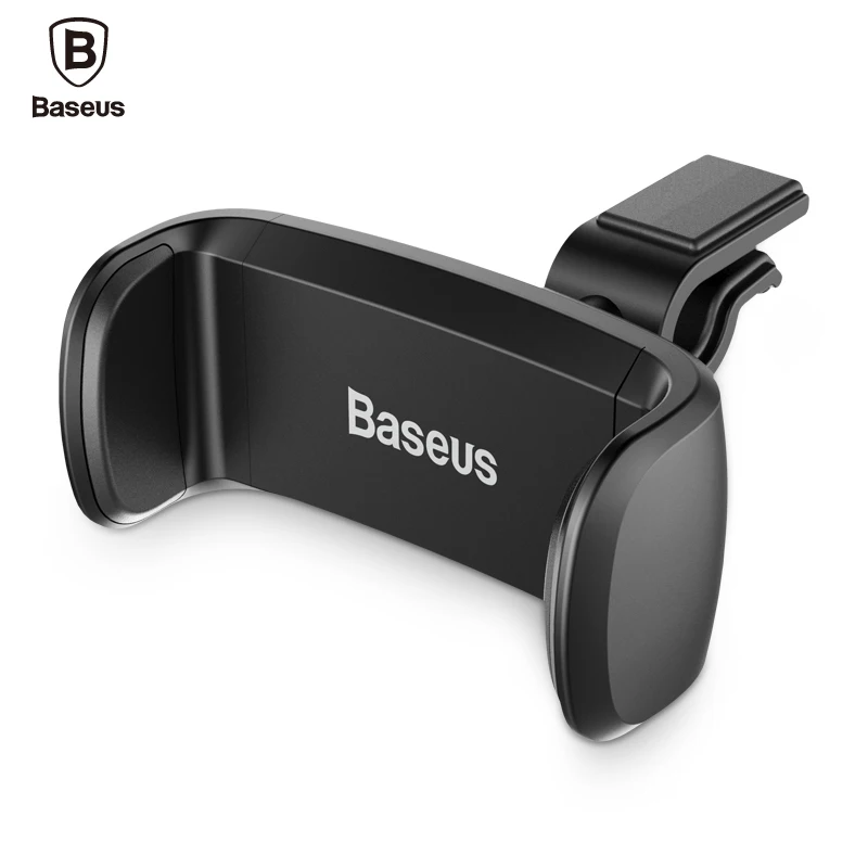 Black Автомобильный держатель для телефона Baseus для iPhone 11 Pro Max, samsung, автомобильный держатель для телефона, автомобильный держатель для мобильного телефона, подставка - Цвет: Black