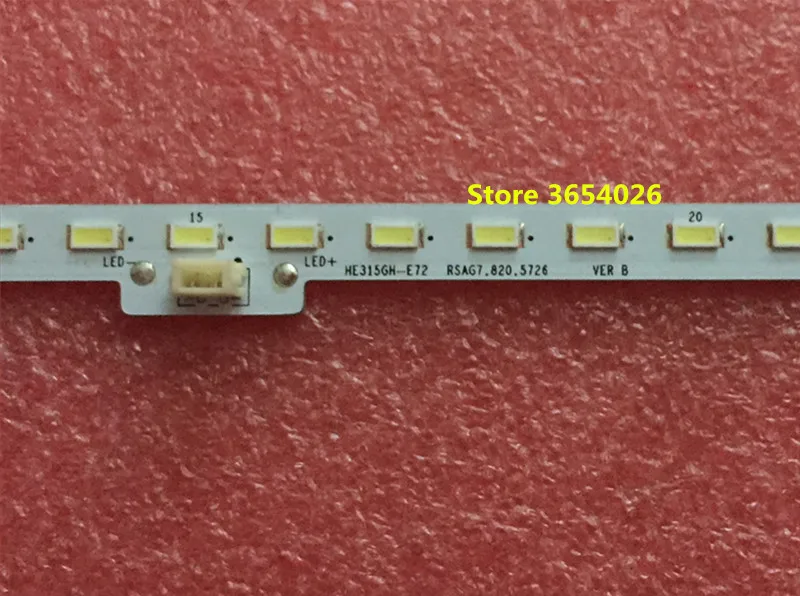 Светодиодная лента 32 дюйма для Hisense LED 32K370 44 Светодиодный Ода S 391 мм 1 шт.|Эффект