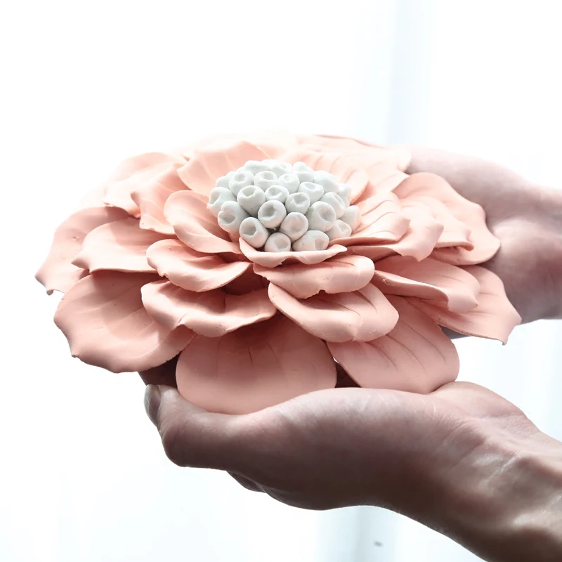 Разноцветный гибискус Голландская Маргаритка фотокерамический цветок