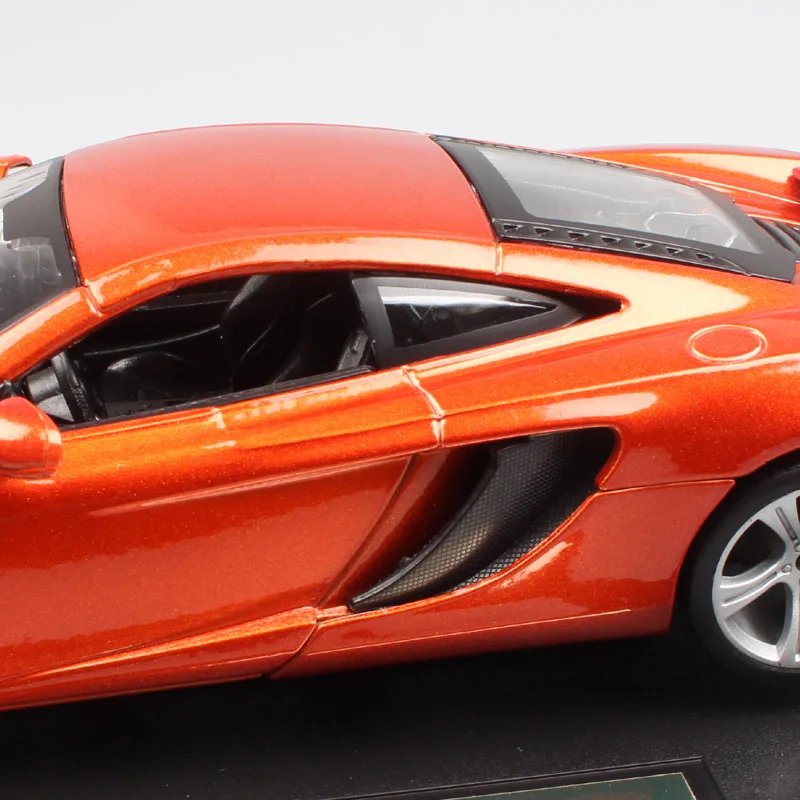 1/24 масштаб BBurago роскошный mlaren MP4 12C купе GTR спортивный гоночный Авто литой модельный автомобильный Игрушечная копия для детской коллекции