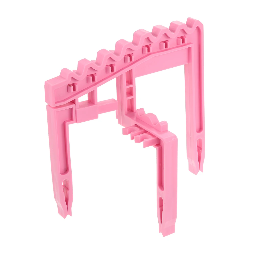New Portable Set 9 Golf Iron Club Shafts Protection Holder Organizer Practice Tool Pink |