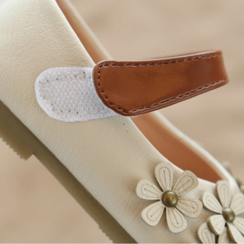Shoes for Kids Floral Baby Girls Breathable Leather Children Flower Princess Soft Muscle Bottom Boys | Детская одежда и обувь