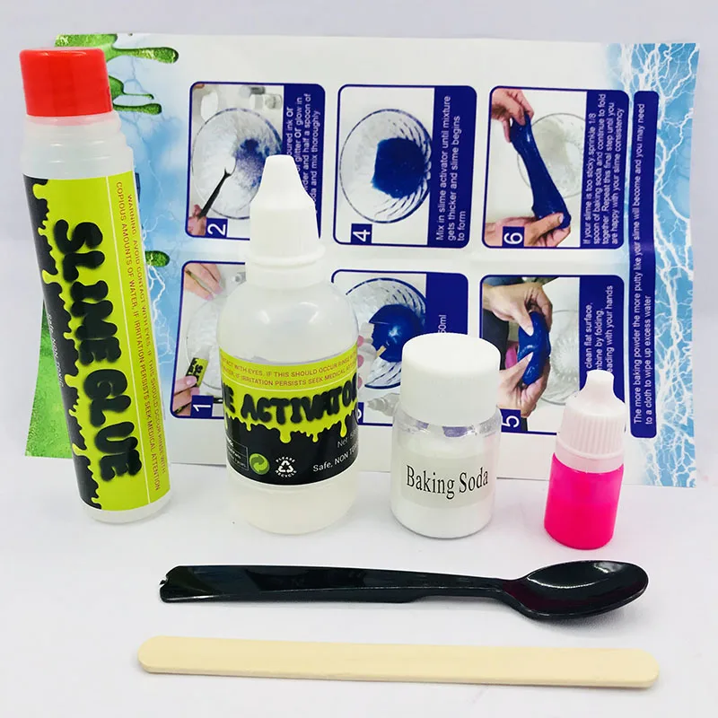 Fluffy Floam Slime Набор для изготовления пластилина, Набор для изготовления кристаллов, полимерная глина для детских подарков, образовательная глина, игрушка slime fluffy-10