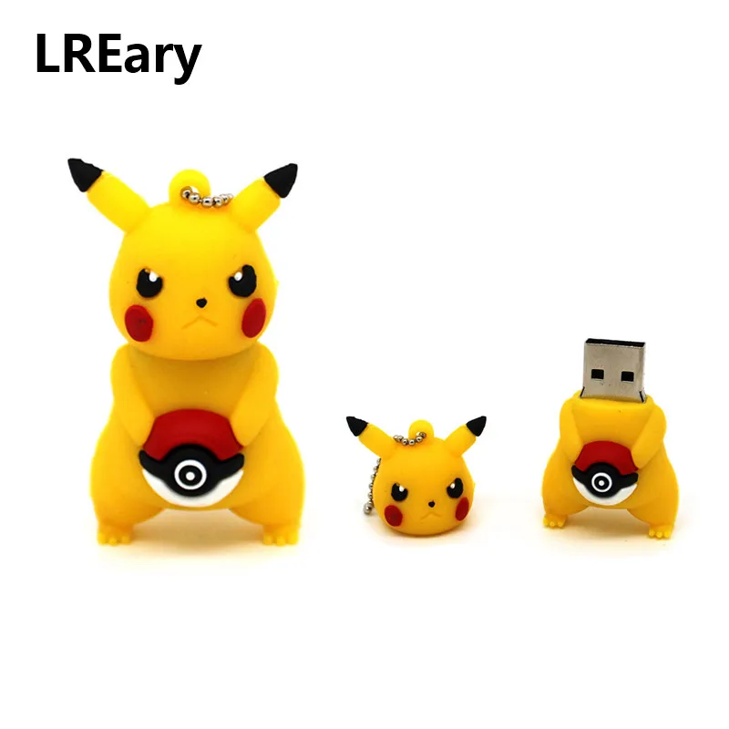Мультфильм Покемон монстр флэш накопитель usb Squirtle Chelonia Charmander memory stick pendrive