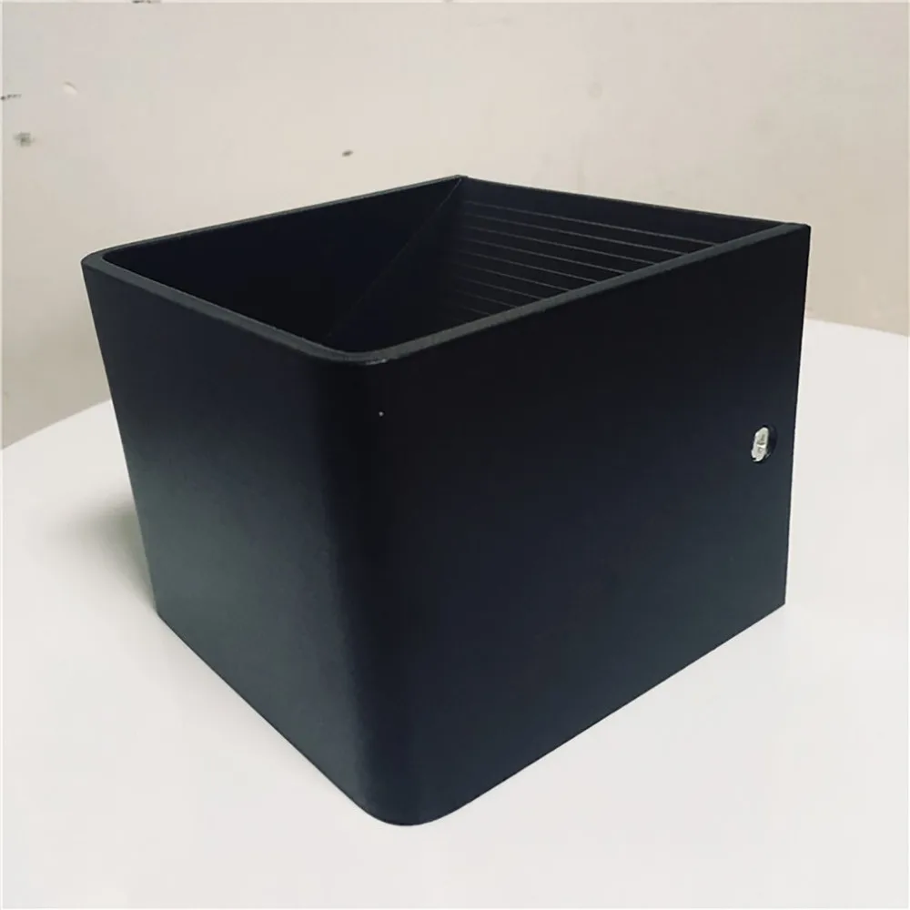 5 Вт квадратная алюминиевая простая настенная лампа фоновая декоративная