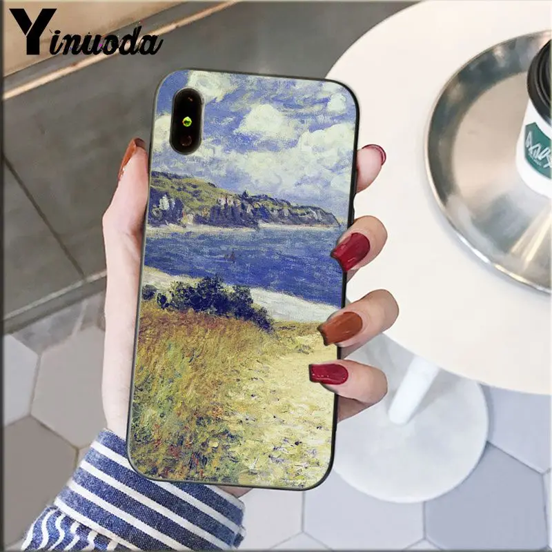 Чехол для телефона Yinuoda Клод Моне импрессионизм художник чехол Apple iPhone 8 7 6 6S Plus X XS