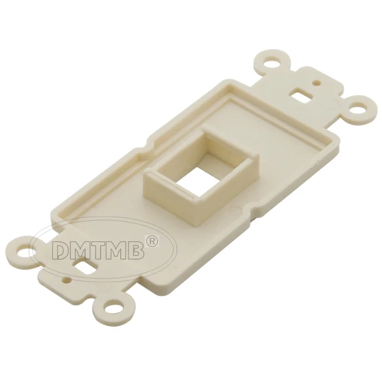 Внутренняя настенная тарелка с 1 портом keystone цвета миндаля|wall plate|keystone wall platekeystone