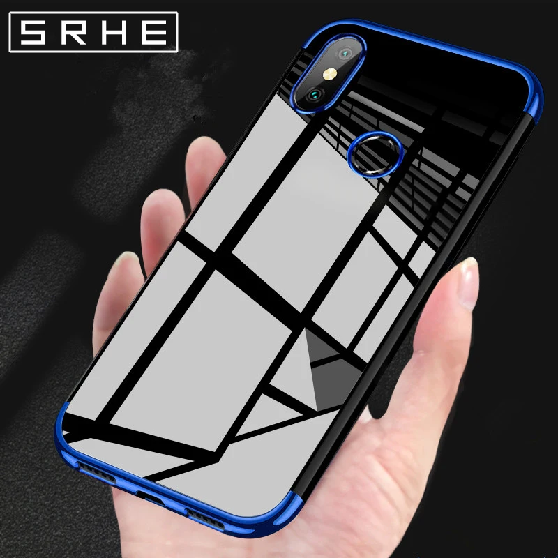 SRHE Xiaomi Mi Max 2 Case Cover For 3 Max3 Pro Silicone TPU Soft Plating Luxury Max2 Back |