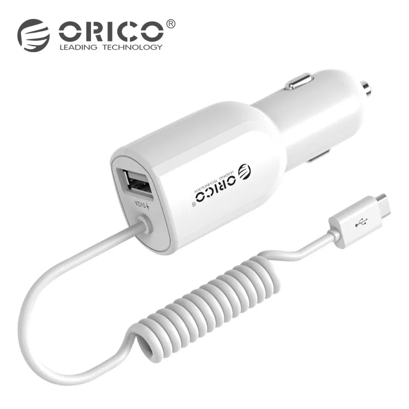 ORICO 5V2. 4A/5V1. 5A Dual USB Автомобильное Зарядное Устройство Автомобильная Электроника
