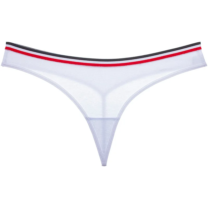 3 шт./лот женские хлопковые стринги трусики с низкой посадкой нижнее белье трусы