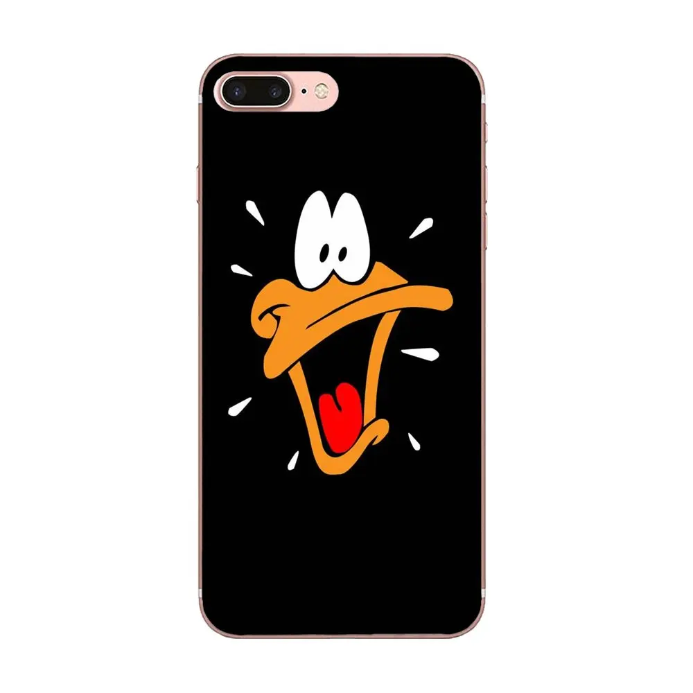 Даффи дак для Sony Xperia Z Z1 Z2 Z3 Z4 Z5 compact Mini M2 M4 M5 T3 E3 E5 XA XA1 XZ Премиум Новинка Fundas чехол
