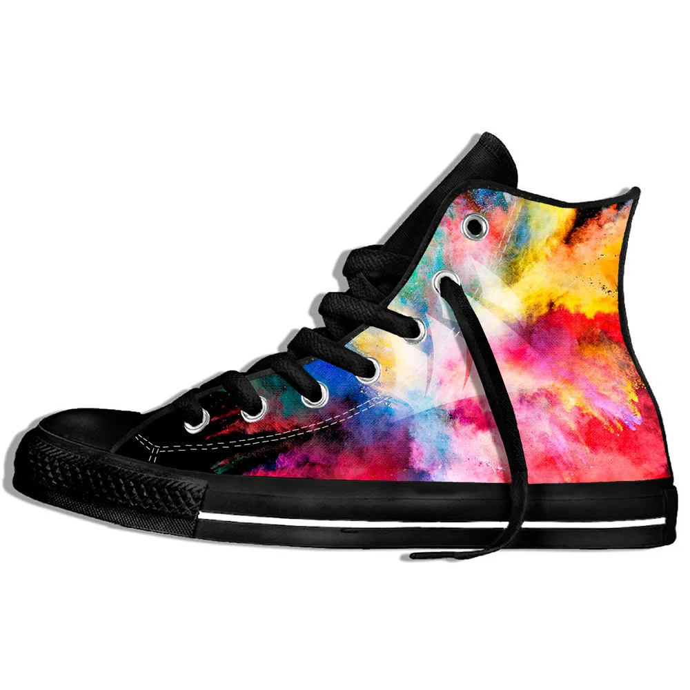 Новинка 2019 года летние новые модные кроссовки с 3d принтом в стиле Харадзюку