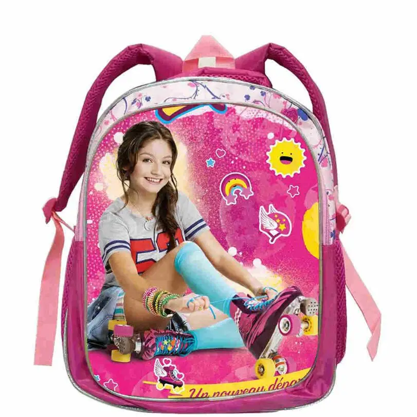 Рюкзак Soy Luna Розовый школьный рюкзак для девочек-подростков с индивидуальным