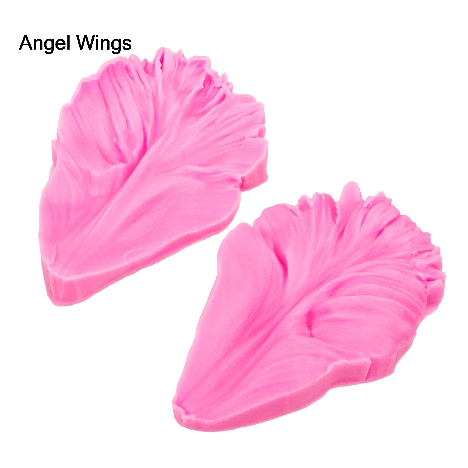 Angel Wings пищевой 3D помадка торт Силиконовая форма тиснение для обратного
