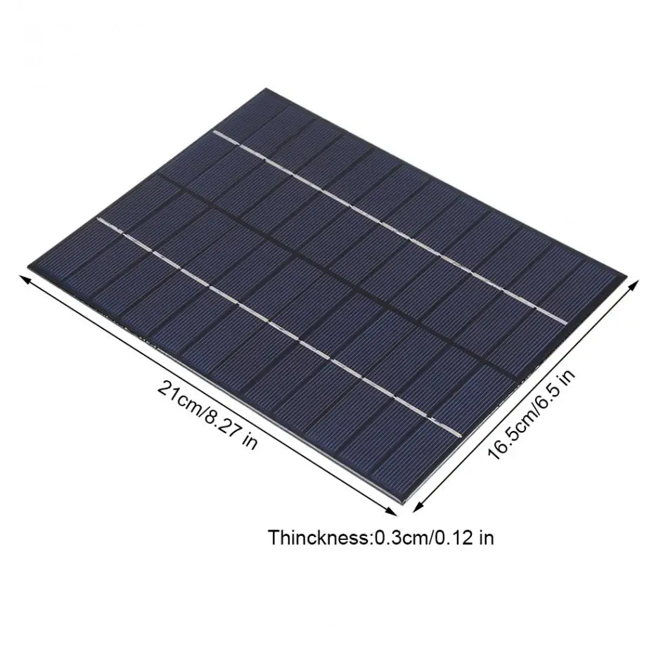 Модуль солнечной панели из поликристаллического кремния 5 2 Вт 12 В внешний