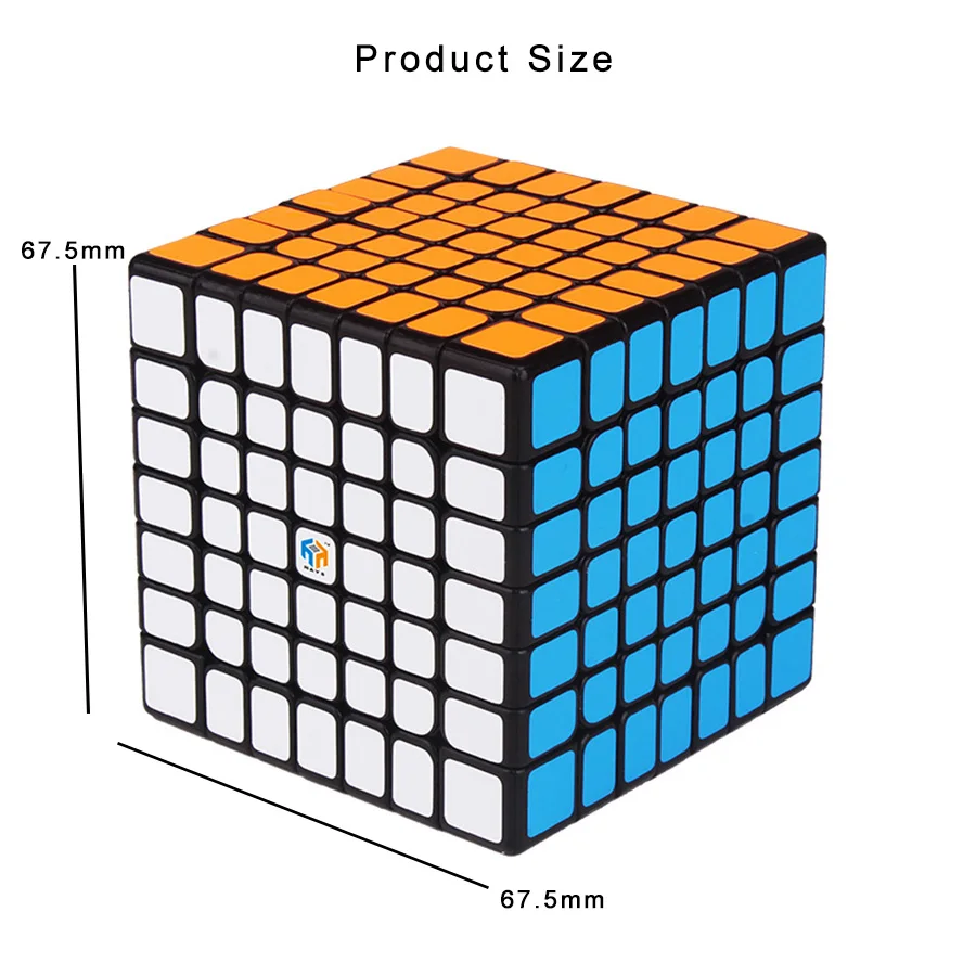 Yuxin Hays 7x7x7 Магнитный куб M 7x7 магниты магический скоростной профессиональный кубик