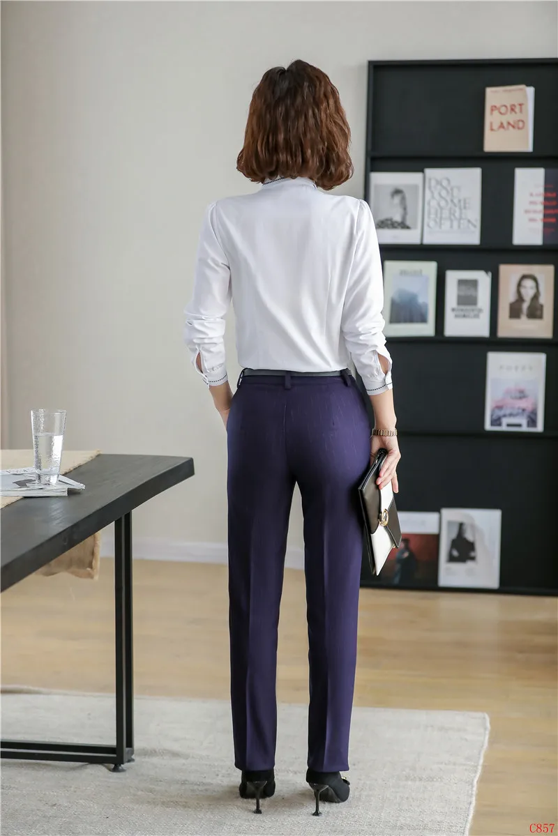 Модные женские черные блузки и рубашки с галстуком длинным рукавом Офисная