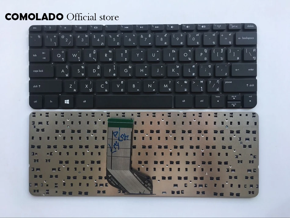 TI Thailand клавиатура для HP ENVY X2 11 G000 G100 черная без рамки Раскладка|Клавиатуры замены|