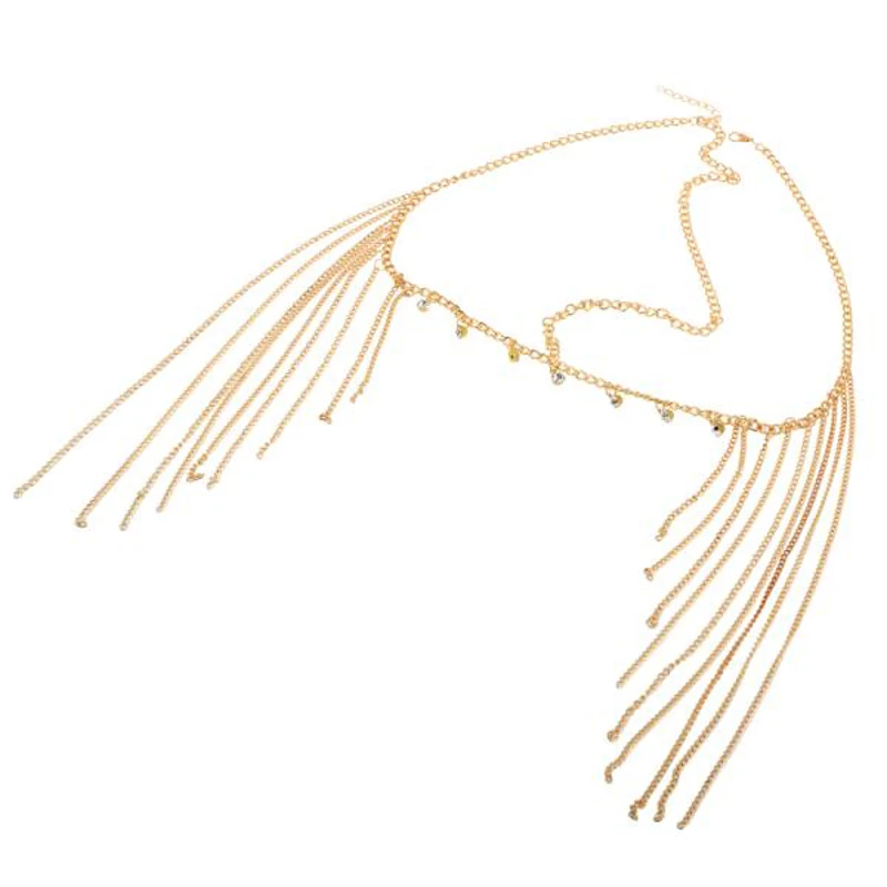 Женский ободок с кисточками PINKSEE богемный боковой волнистой цепью свадебные