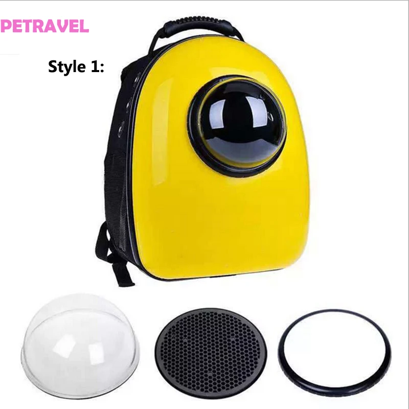 Космическая Капсула Shaped Pet Carrier Дышащий рюкзак для собаки кошки вне Путешествия