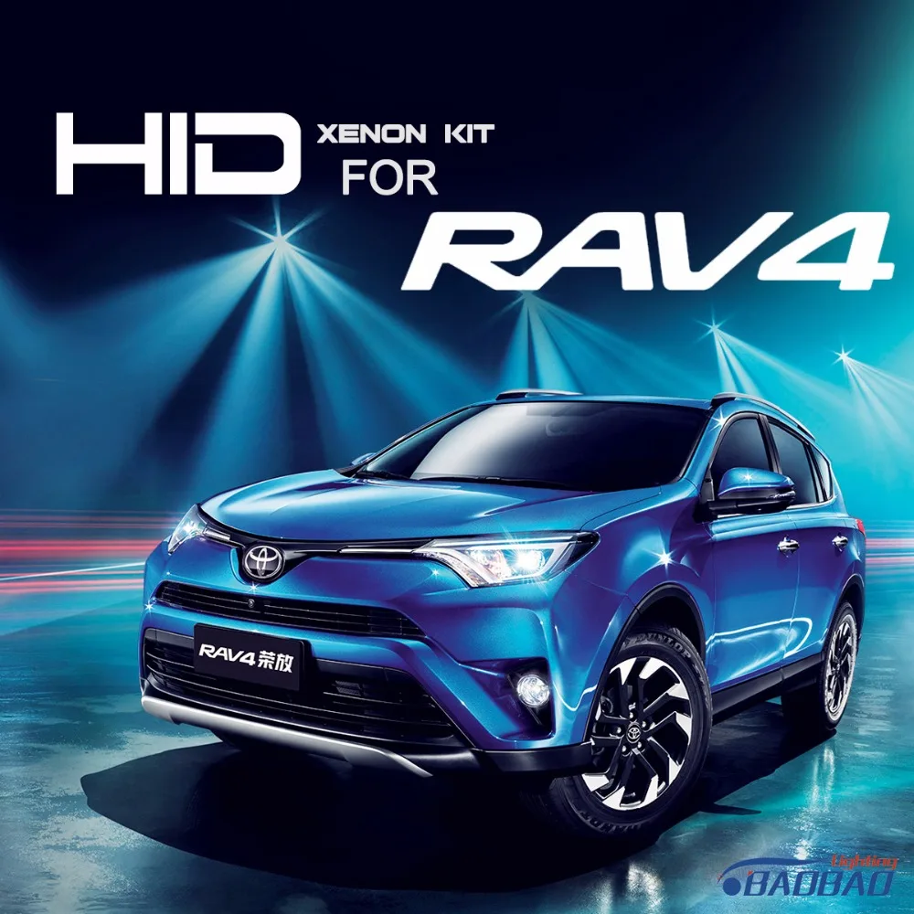 Для Toyota RAV4 55 Вт Ультра быстрый яркий комплект HID фар полностью цифровой