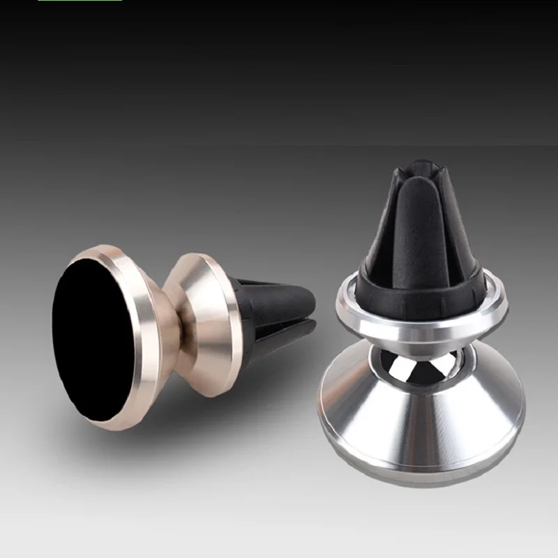 Car Phone Holder Magnetic Air Vent Mount Mobile Smartphone Stand Magnet Support Cell Cellphone Telephone Desk in GPS | Мобильные