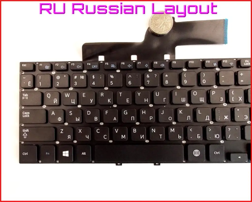Новая клавиатура RU Русская версия для Samsung NP355E5C-A01US NP355E5C-A02US 355E5C-A01US 355E5C-A02US ноутбук