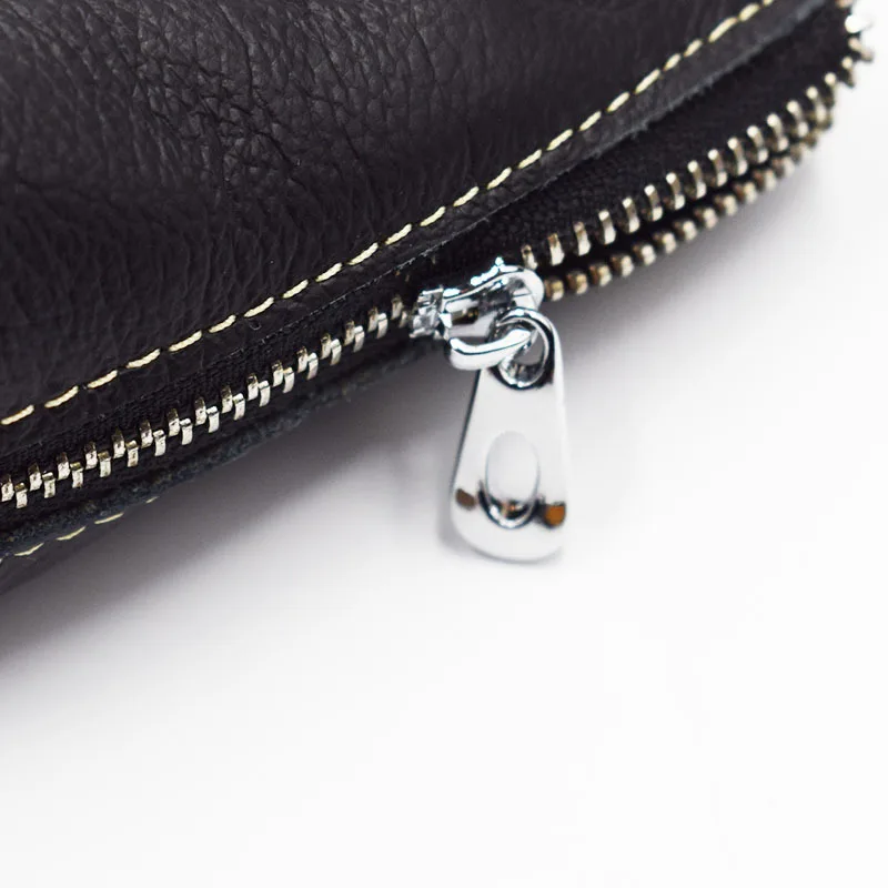 2019 Новое поступление кошелек-брелок для ключей из натуральной кожи мужчин