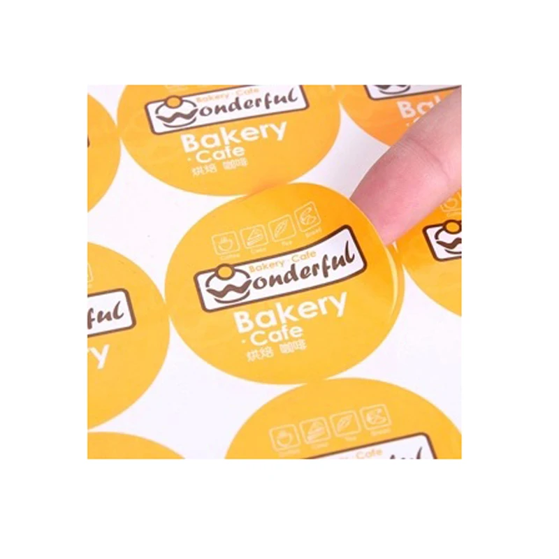 

Paper roll label stickers Manufacture waterproof self adhesive custom shape fruit juice bottle fashion label