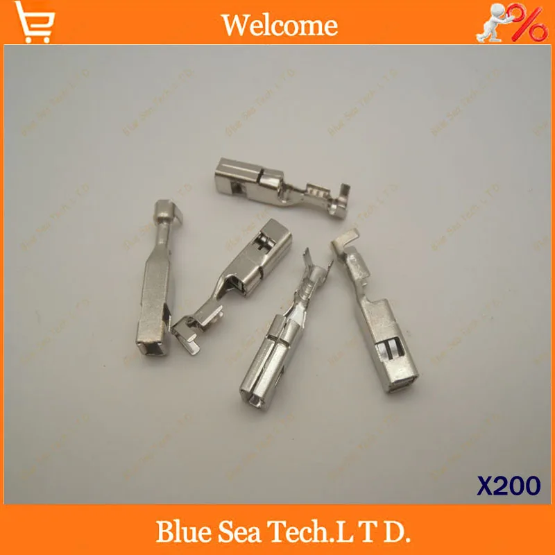 Женский обжимный терминал для автомобиля EFI терминал/ЭБУ VW BMW и т. Д. 200 шт./лот|car