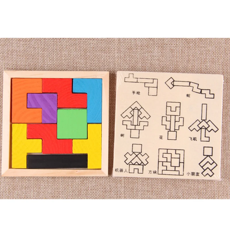 9 шт. блоки Tetris обучающая настольная игра для детей лучший подарок высокое