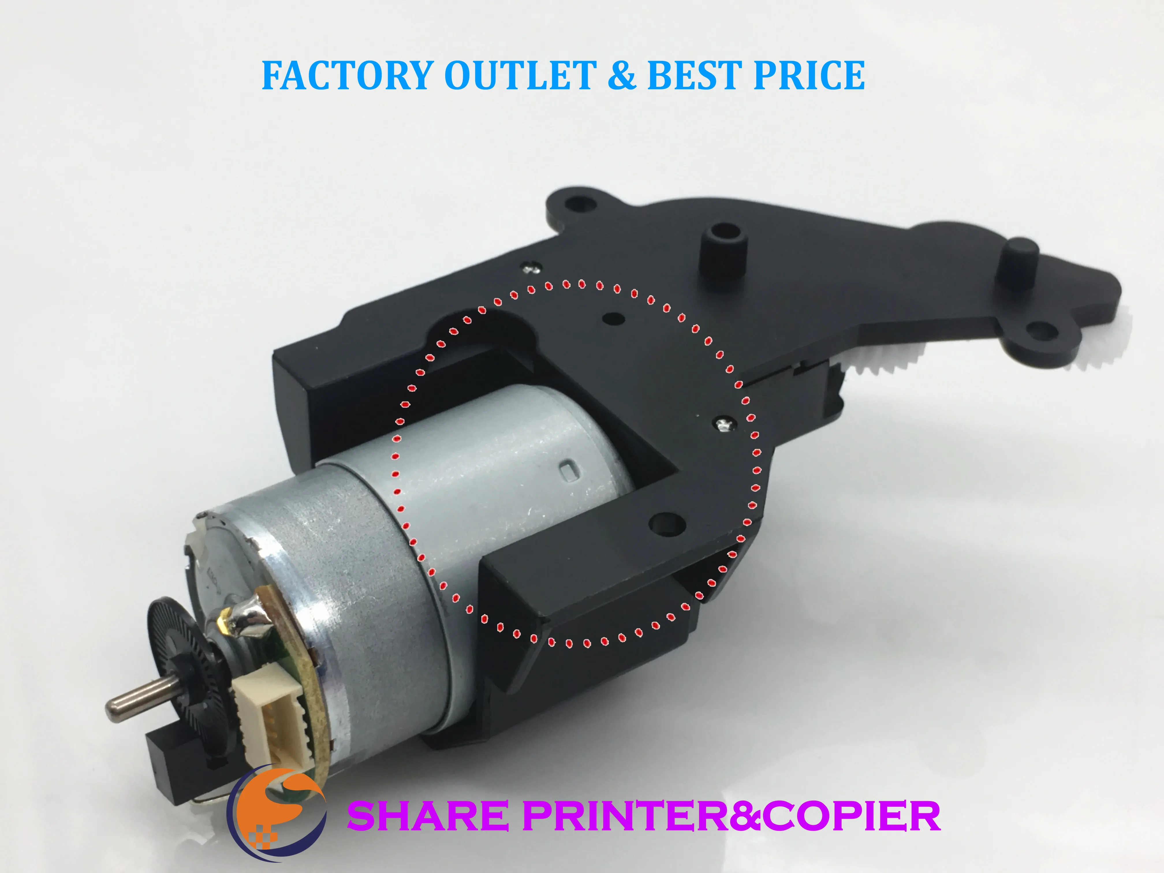SAHRE новый двигатель Starwheel в сборе для HP T610 T770 T790 T1100 T2300 Z3100 Z2100 Z3200 795|Детали принтера|