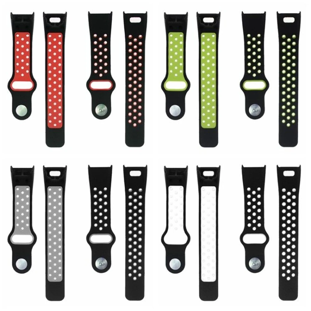Мягкий силиконовый сменный ремешок на запястье для смарт-часов Garmin Vivosmart HR |