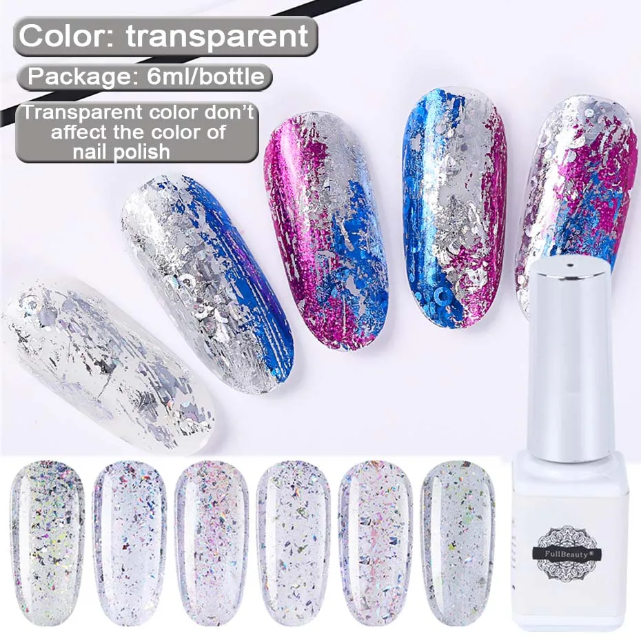 6 мл клей для ногтей переводная фольга наклейка маникюра Гель-лак Звездный лак