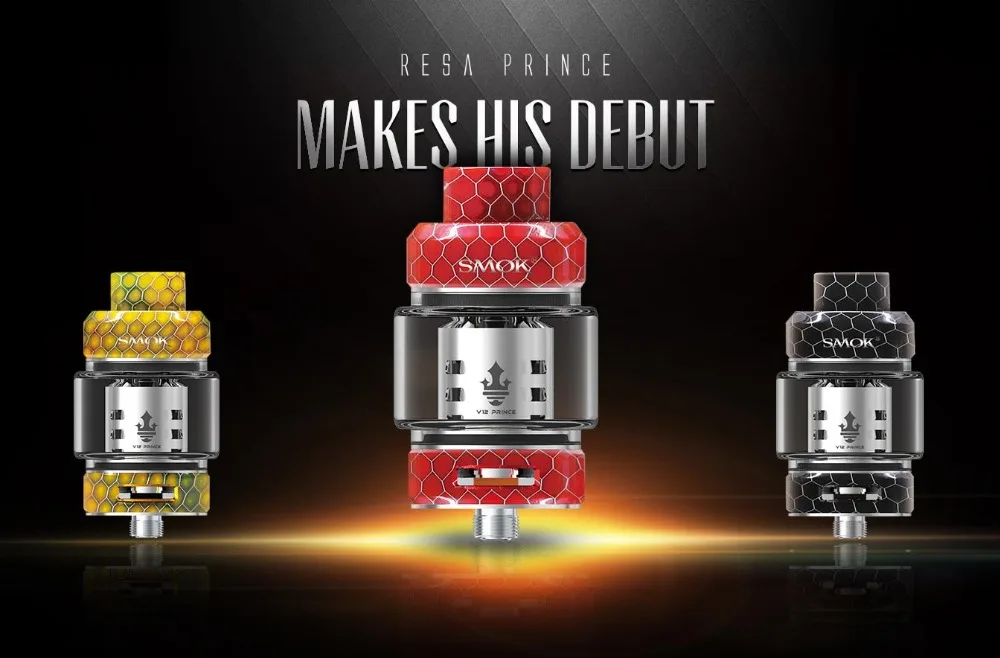 SMOK Resa Prince Tank 7,5 мл электронная сигарета испаритель распылитель с V12 принц ядро сопротивление катушки VS TFV16
