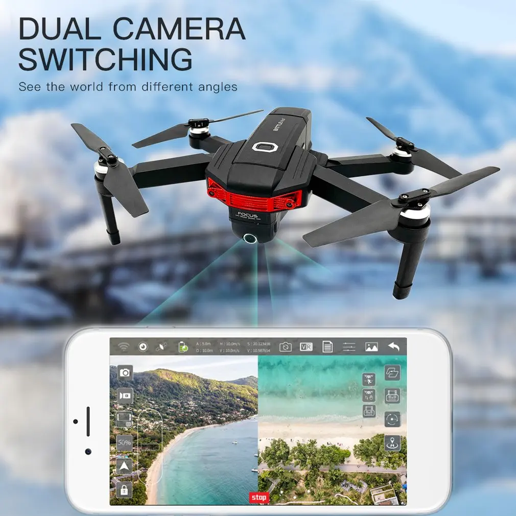 X46G Складная 4K hd-камера Дрон с камерой HD Оптическое позиционирование потока Квадрокоптер удержание высоты FPV зарядное устройство для квадрокоптера