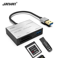 sd card to usb 3 0 xqd card reader to type c high speed 5gbps xqd 2 0 usb 3 0 a memory card reader 500mbs for sony for lexar