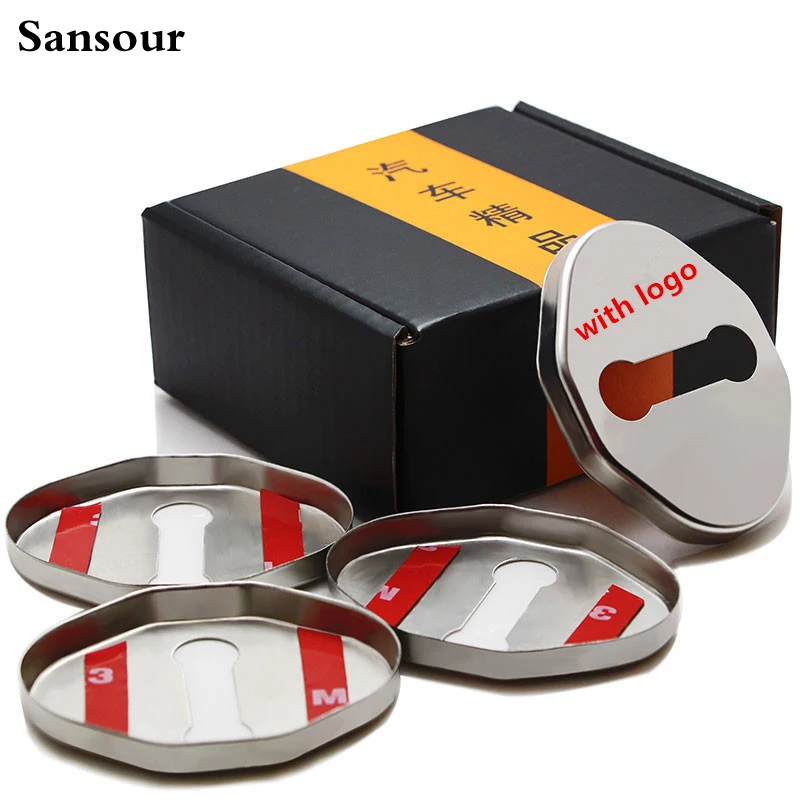 

Sansour Door Lock Decoration Protection Cover case for Mazda CX 5 cx5 2012 2013 2014 2015 Car Styling