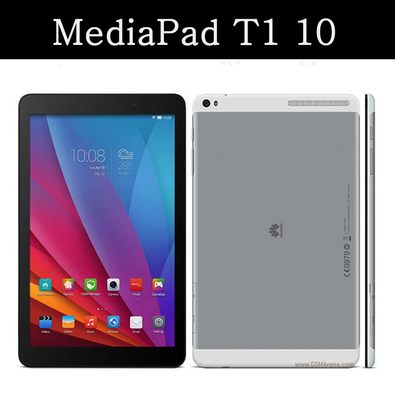 Флип кейс для Huawei Медиа Pad T1 10 A21W A21L A23L 9 6 &quotбизнес чехол планшета кожаный mediapad Tab