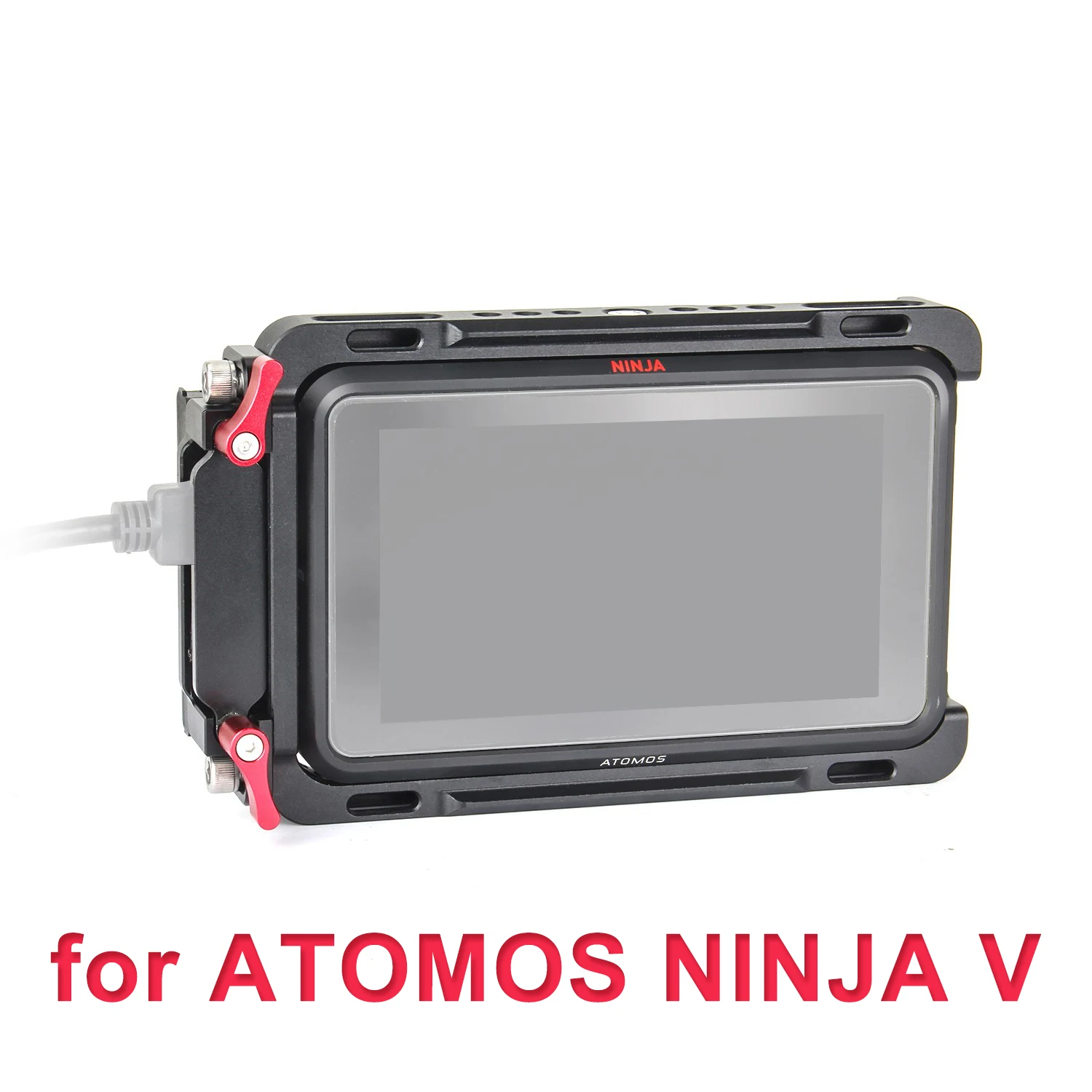 Клетка для монитора с солнцезащитным козырьком Atomos Ninja V 5 &quot4K HDMI 1/4'' 3/8