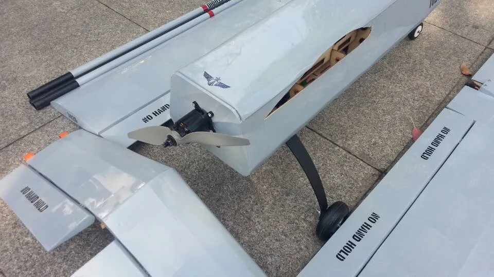 Новое поступление DIY пробкового дерева 2000 мм размах крыльев FPV Самолет RQ-7 rc игрушечный самолет