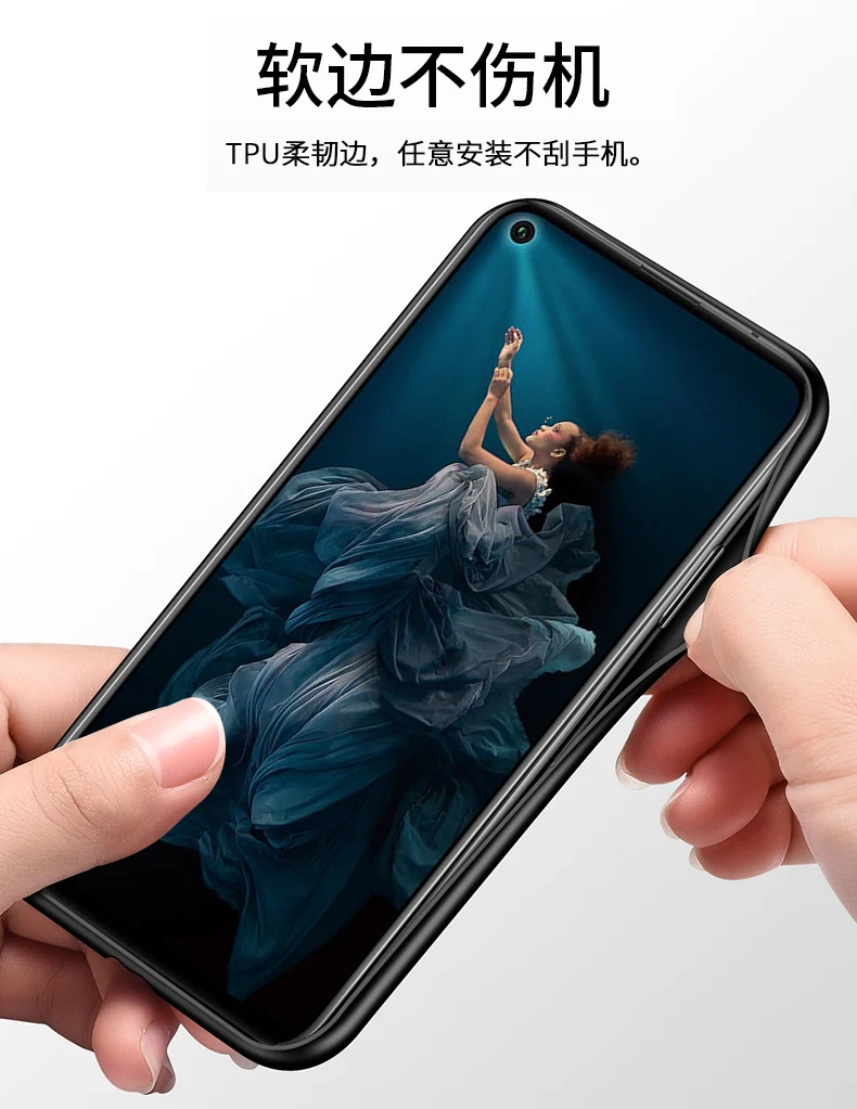Для huawei honor 20 Pro Чехол из твердого закаленного стекла с кольцом-подставкой Магнитный защитный чехол-накладка для huawei honor 20 20pro оболочка