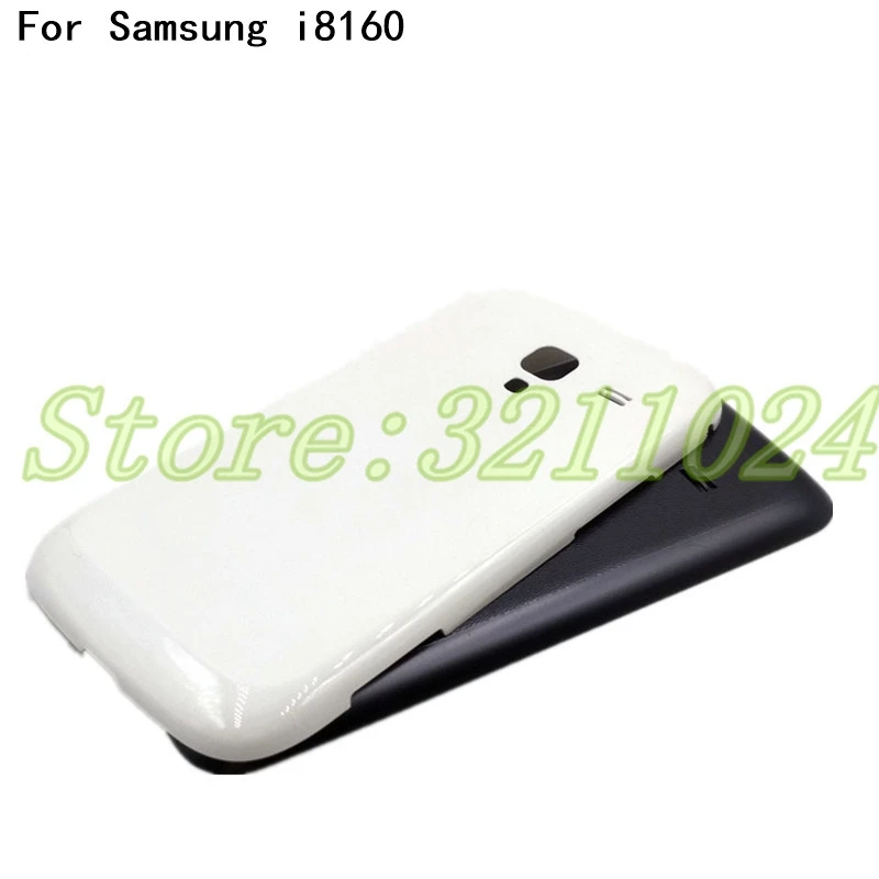 100% оригинальная задняя крышка корпуса для Samsung GALAXY Ace 2 I8160 батарейного отсека Fundas