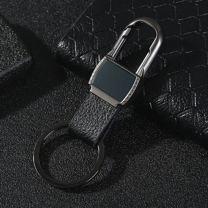 Men's metal stainless steel key ring charm chain fashion car brand logo holder accessories gift jewelry | Украшения и