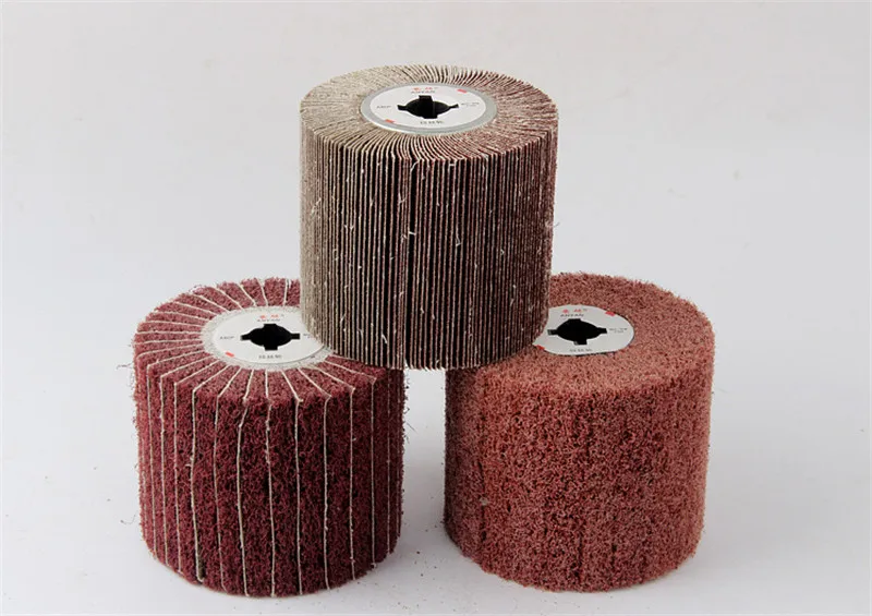 1 piece 120*100*19mm Non-woven Satin Combi Mop wheel Striping Wheel for Stainless Steel | Инструменты