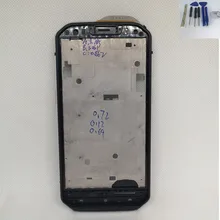 Original For Caterpillar CAT S60 Front Frame Housing Case Accessories Repair Parts For CAT S60 Mobile Phone